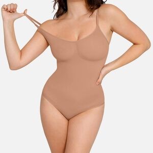 Feelingirl Everyday Wear Seamless Thong Bodysuit
